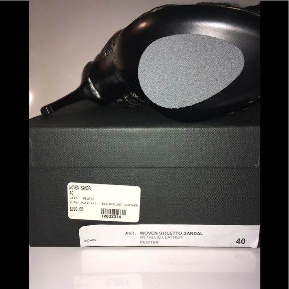 🌸Devi Kroell🌸Textured Woven Leather Sandal🌸 - Picture 11 of 15